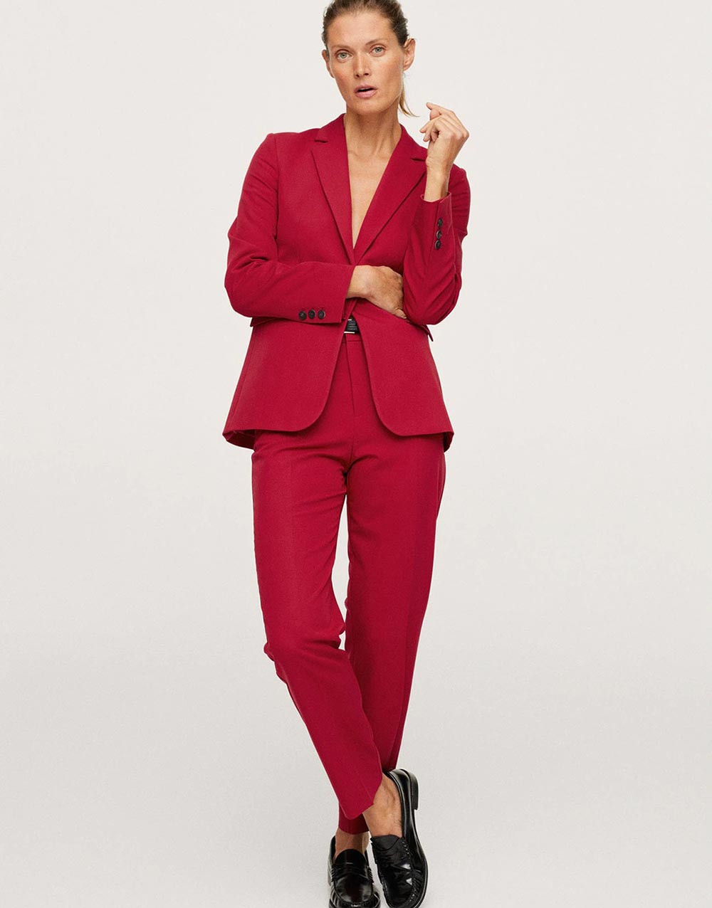 Gathered-sleeve jacket