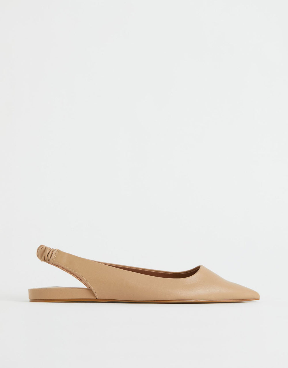 Pointed slingbacks